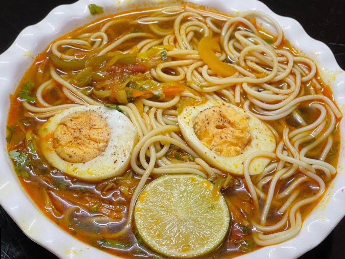Egg Thukpa.