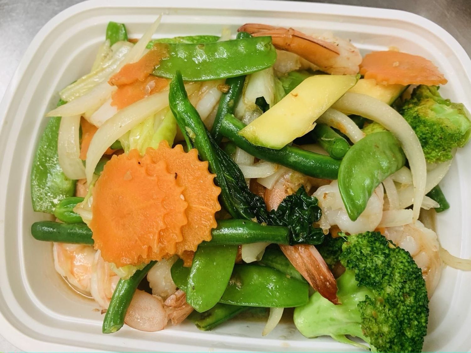 Image-PTSF6. Mixed Vegetables (Pad Pak Ruam)