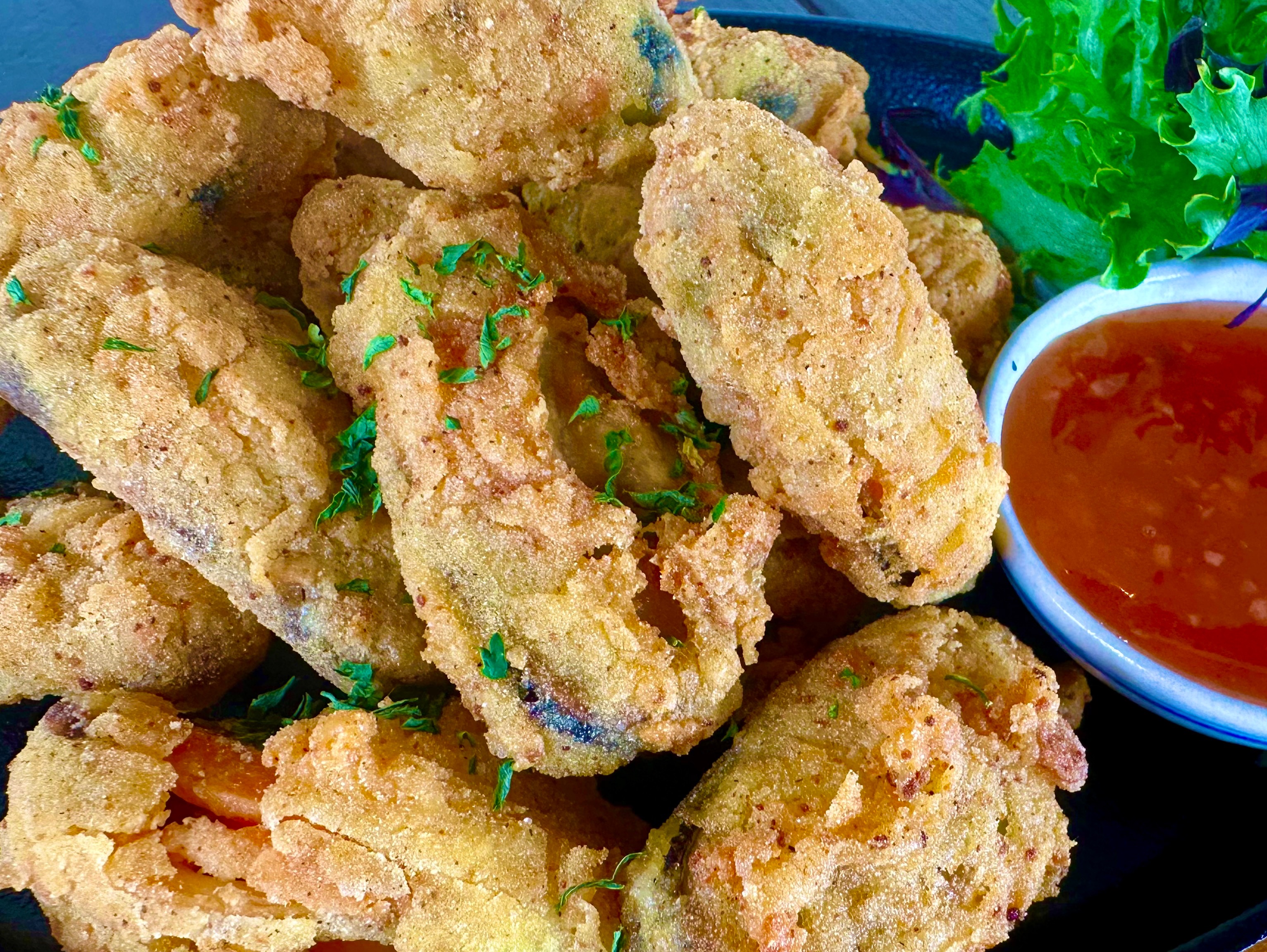 Crispy Fried Mussels (1/2 lbs.).