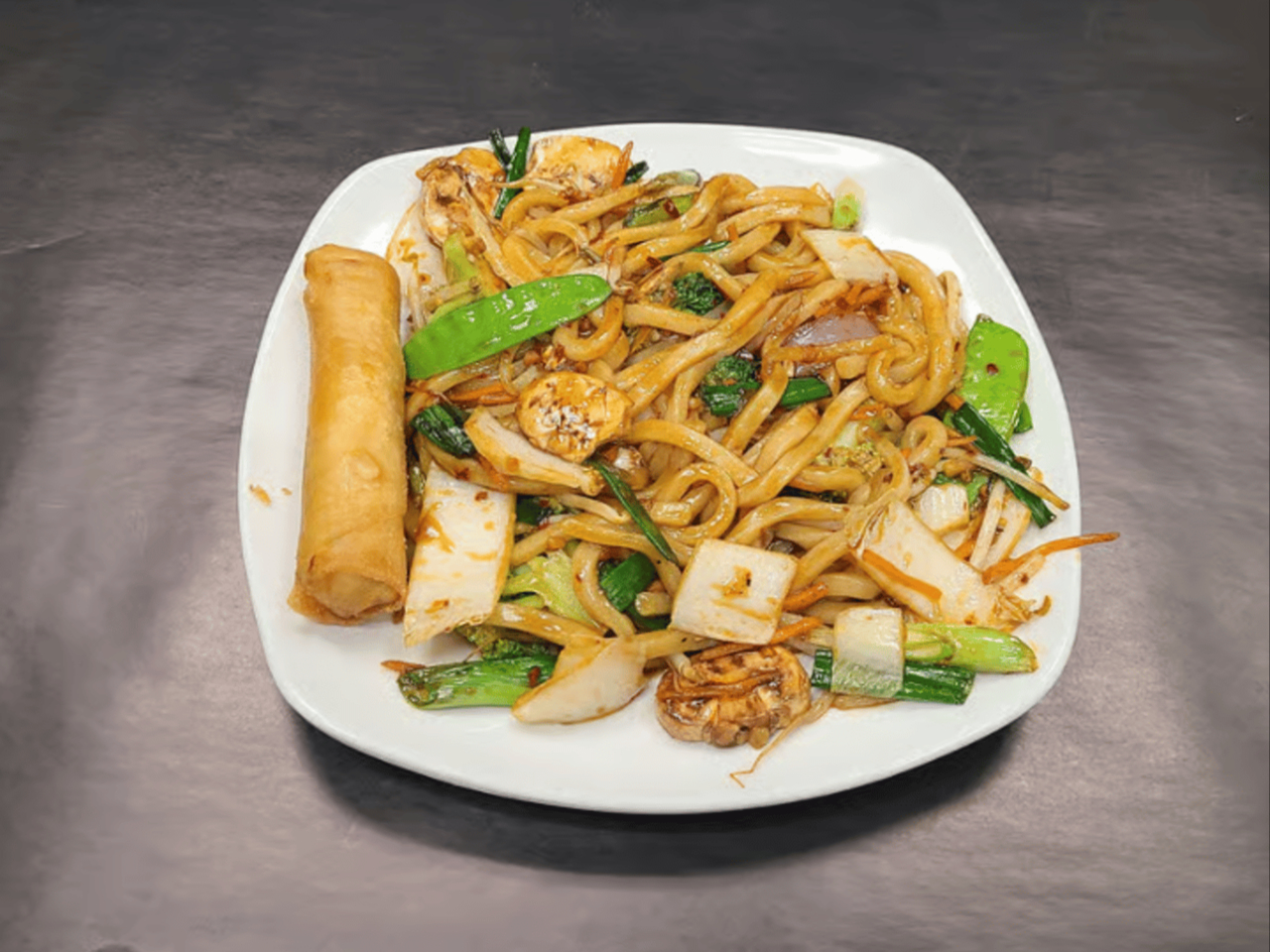 Beef Mandarin Noodles.