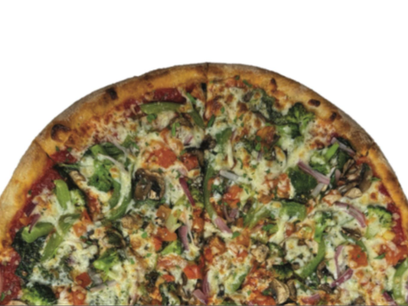 30" Mega Veggie Lovers.