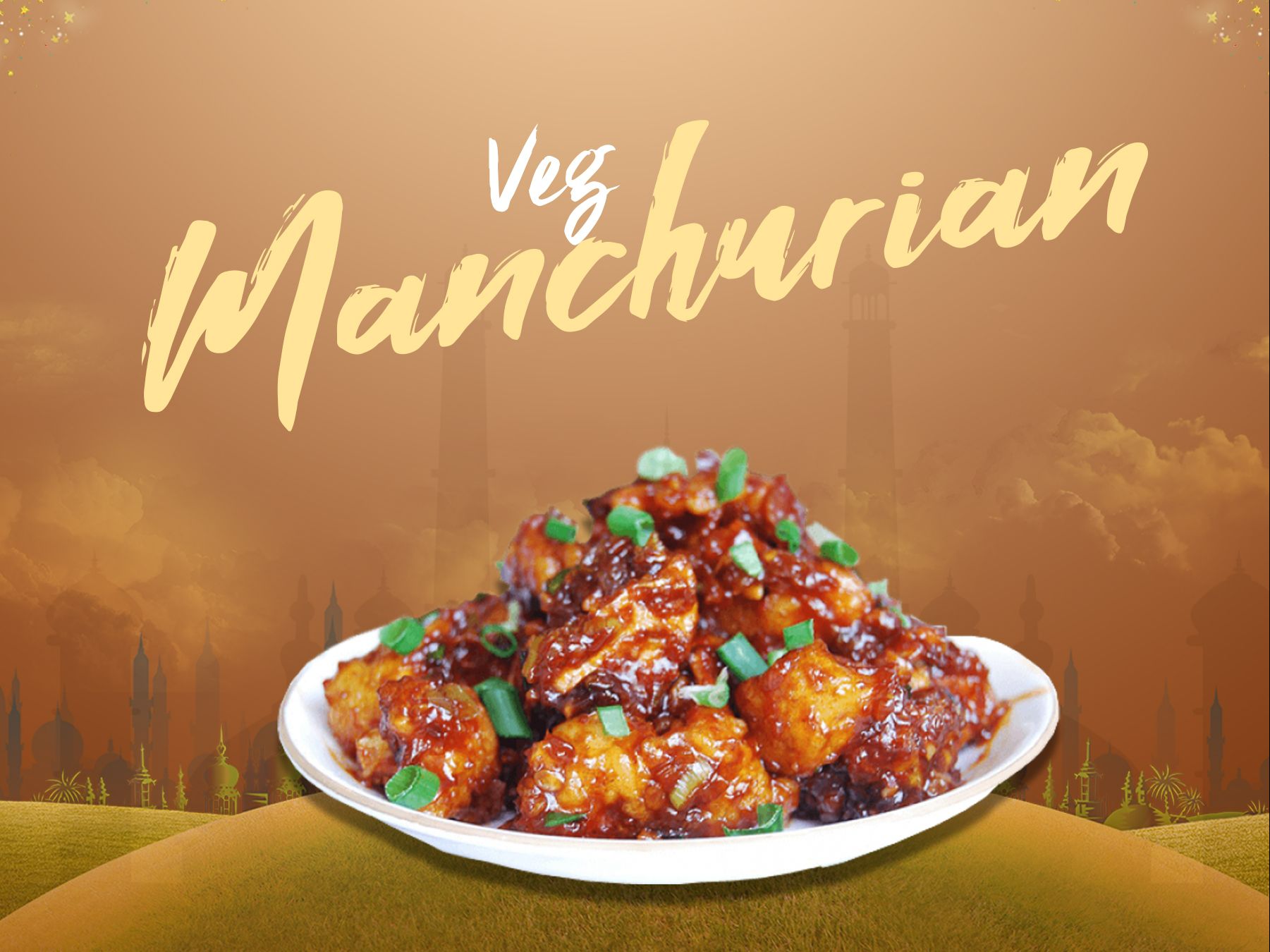 Veg Manchurian.