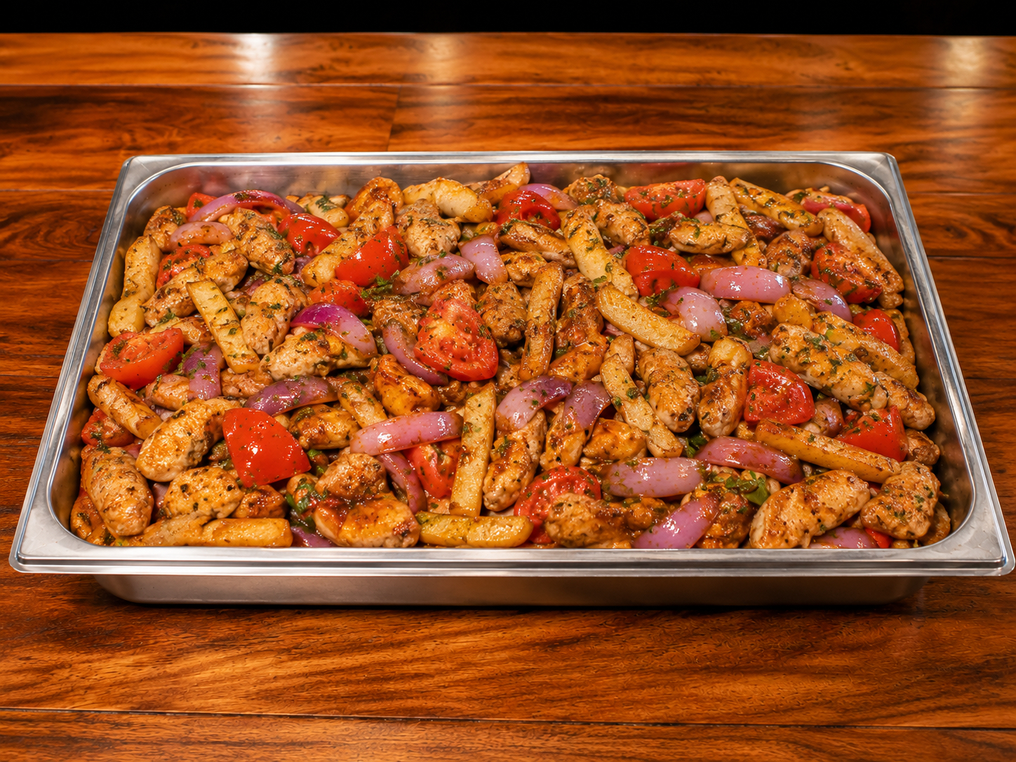 Saltado De Pollo Tray.