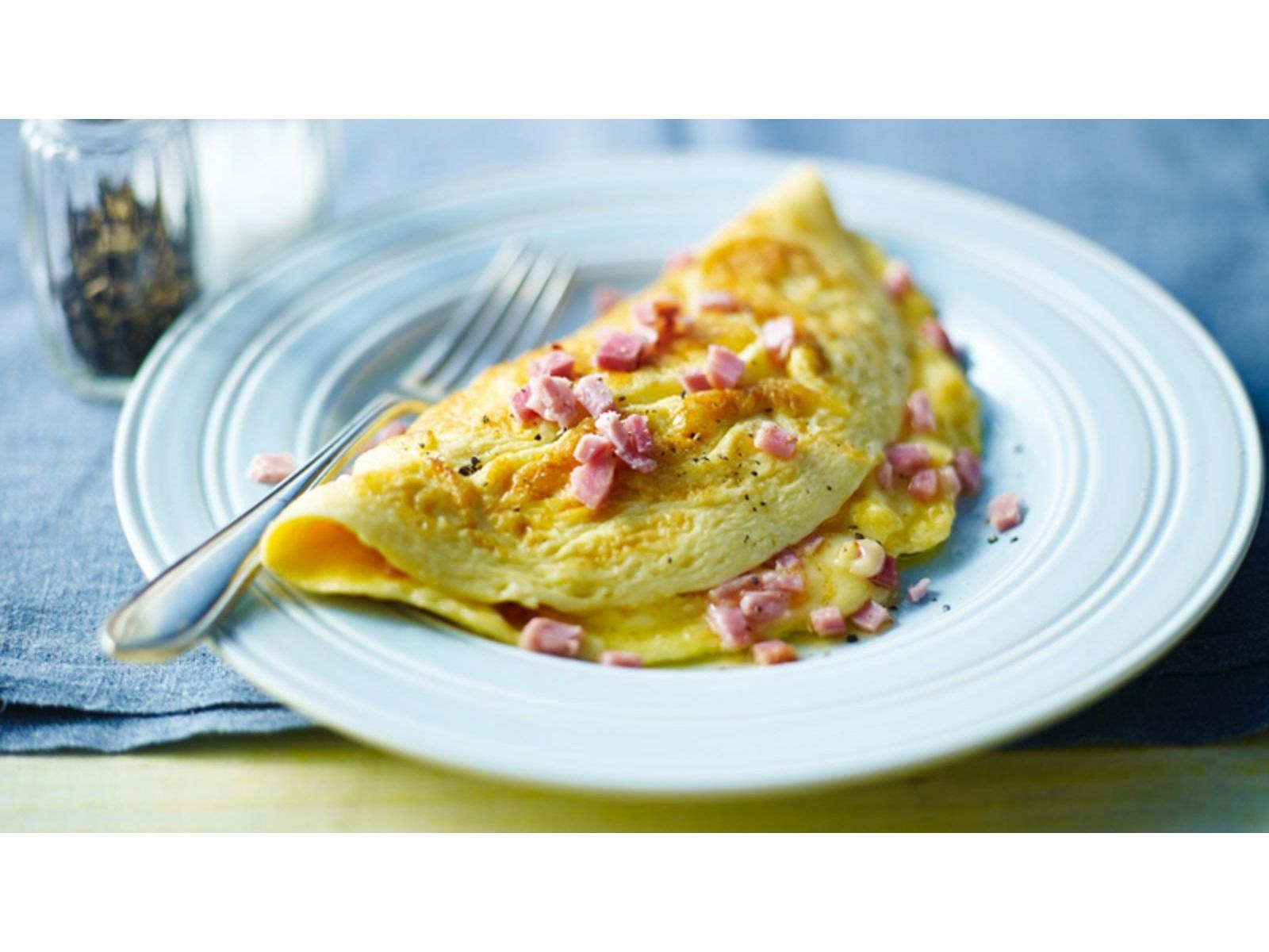Ham & Cheese Omelette.