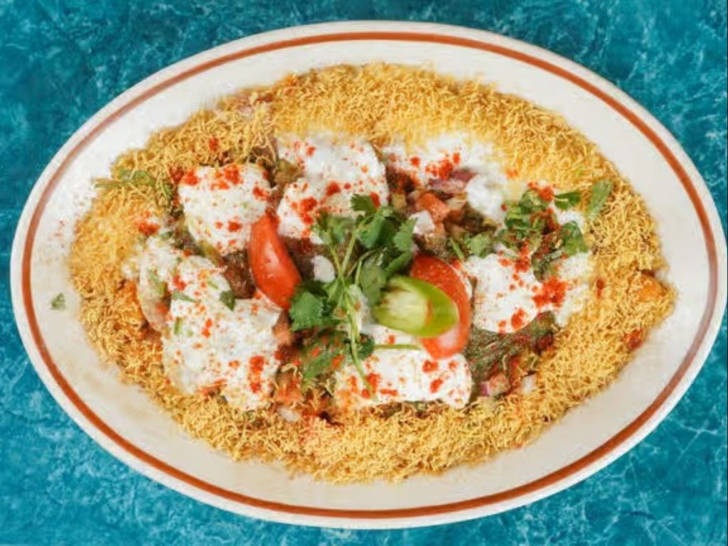 Samosa Chaat.