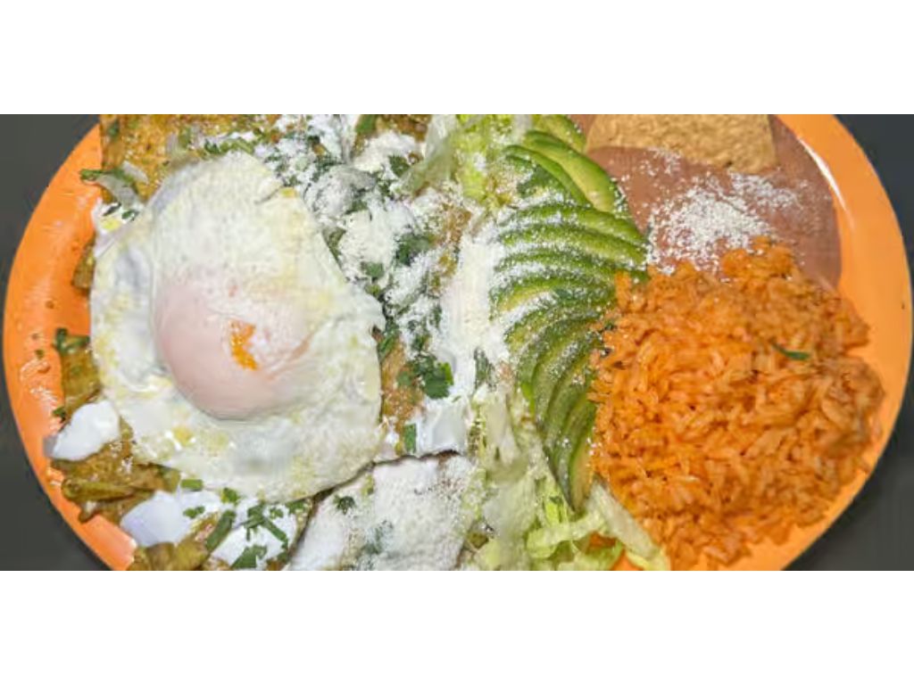 Chilaquiles Plate.