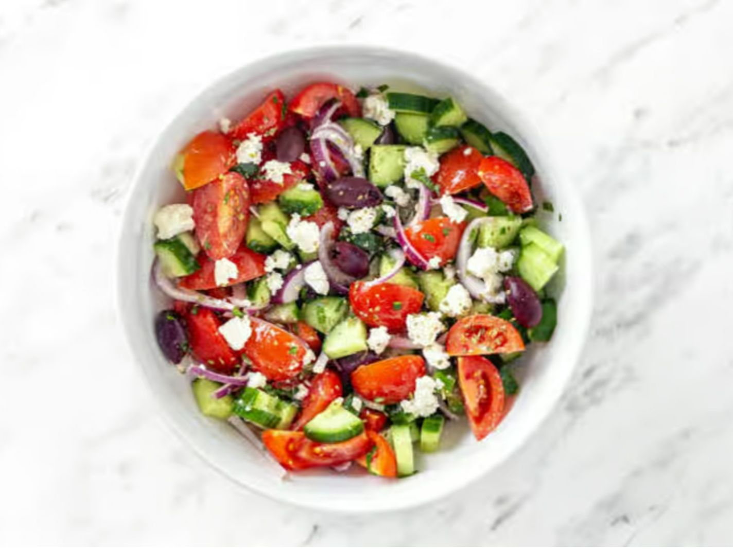 Horiatiki Salad.