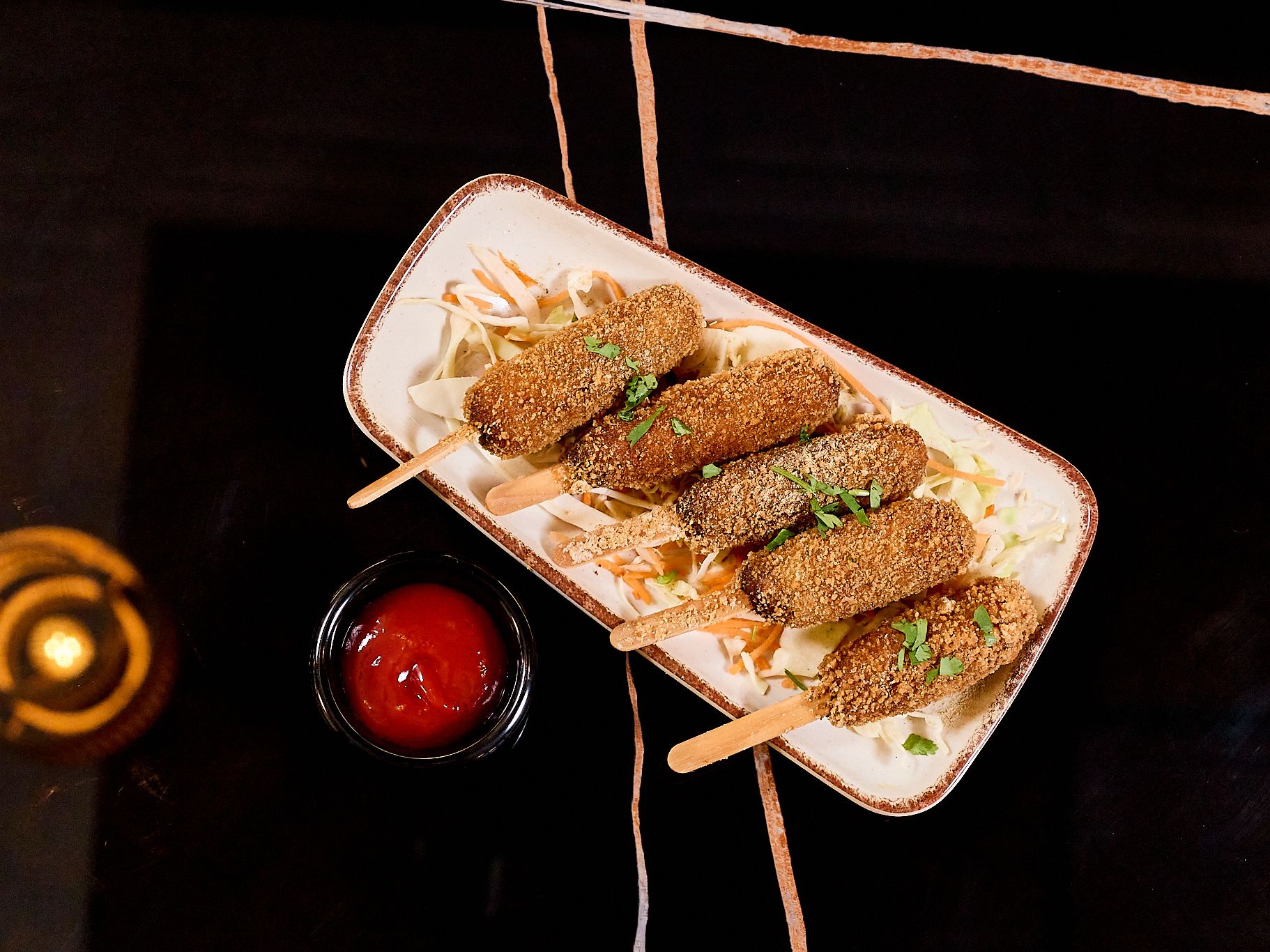 Veg Lolipops.