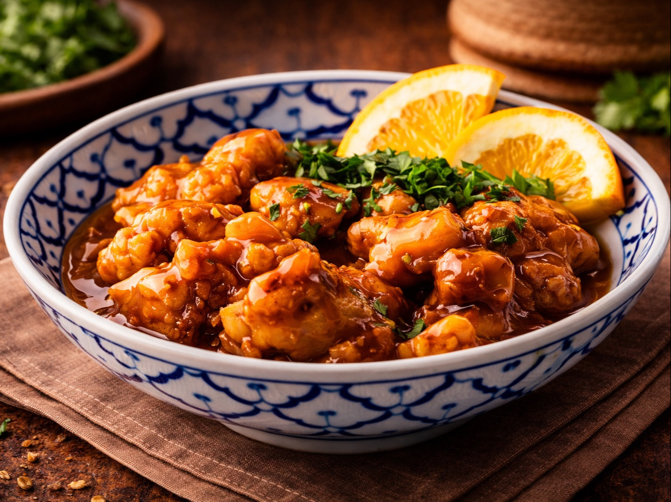 Orange Chicken.