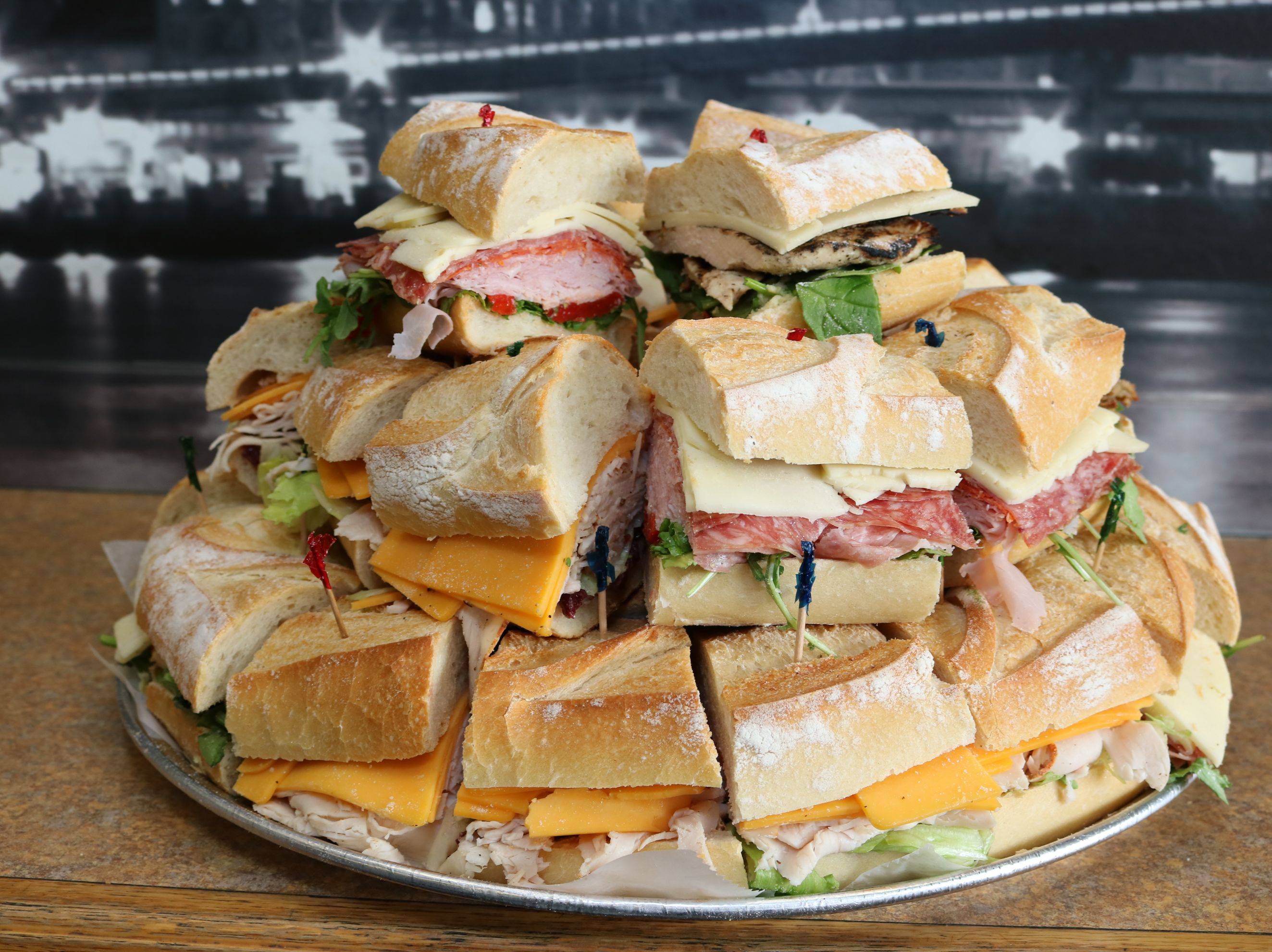 #08. Italian Sandwich Platter.