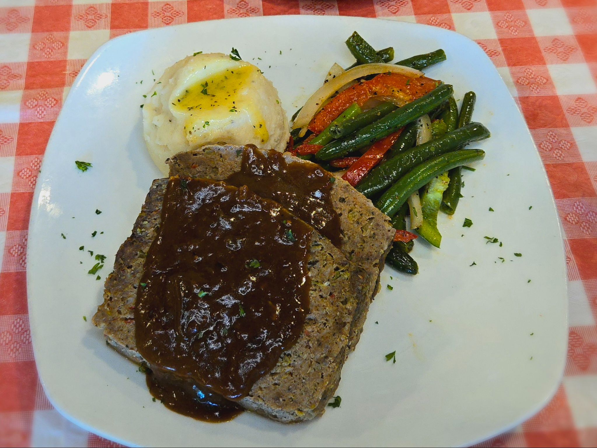 Italian Baked Meatloaf.