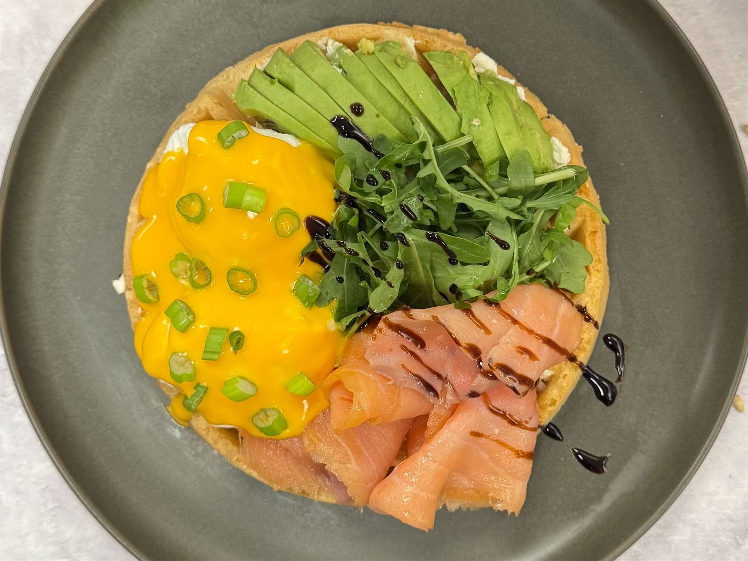 Image-Signature Breakfast Waffle