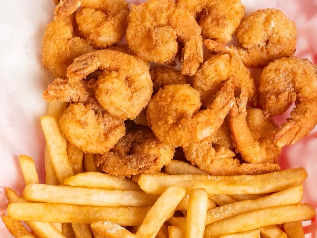 15 Pcs Fried Shrimp.