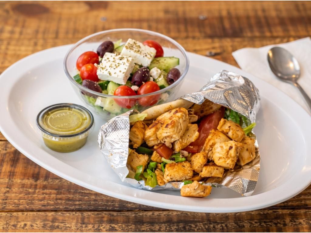 Chicken Gyro Combo.