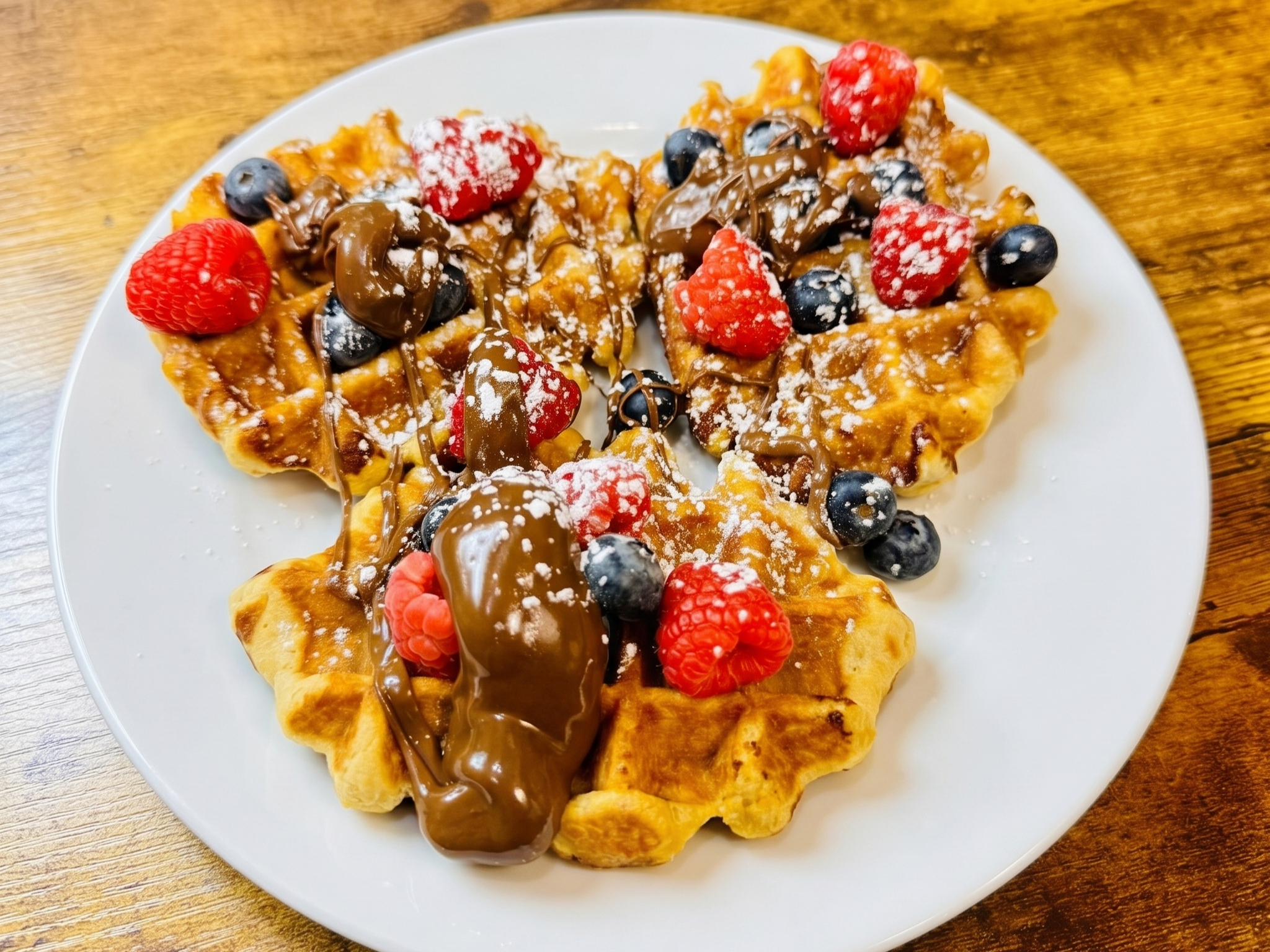 Green Olive Signature Waffle.
