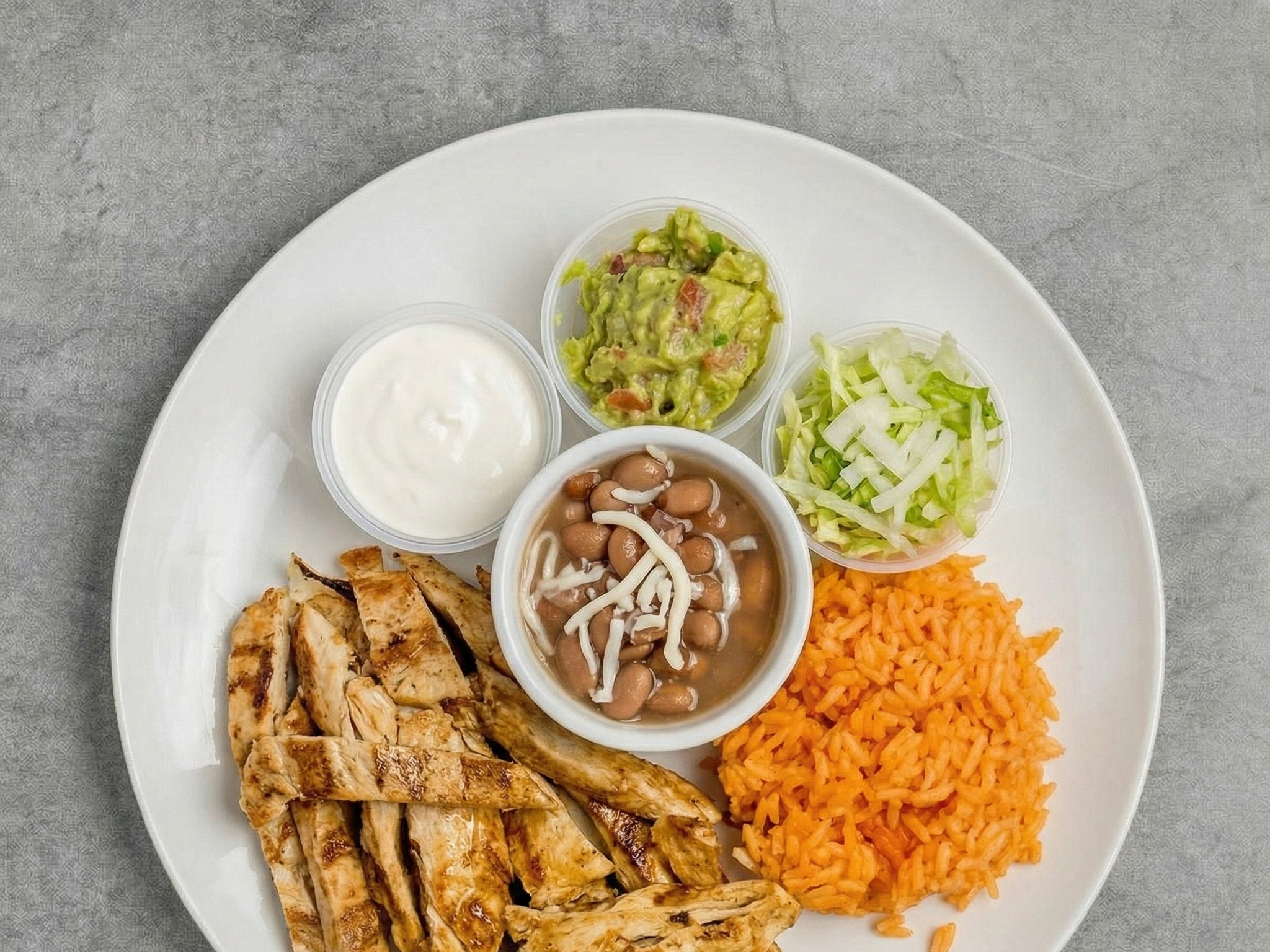 Small Chicken Fajita.