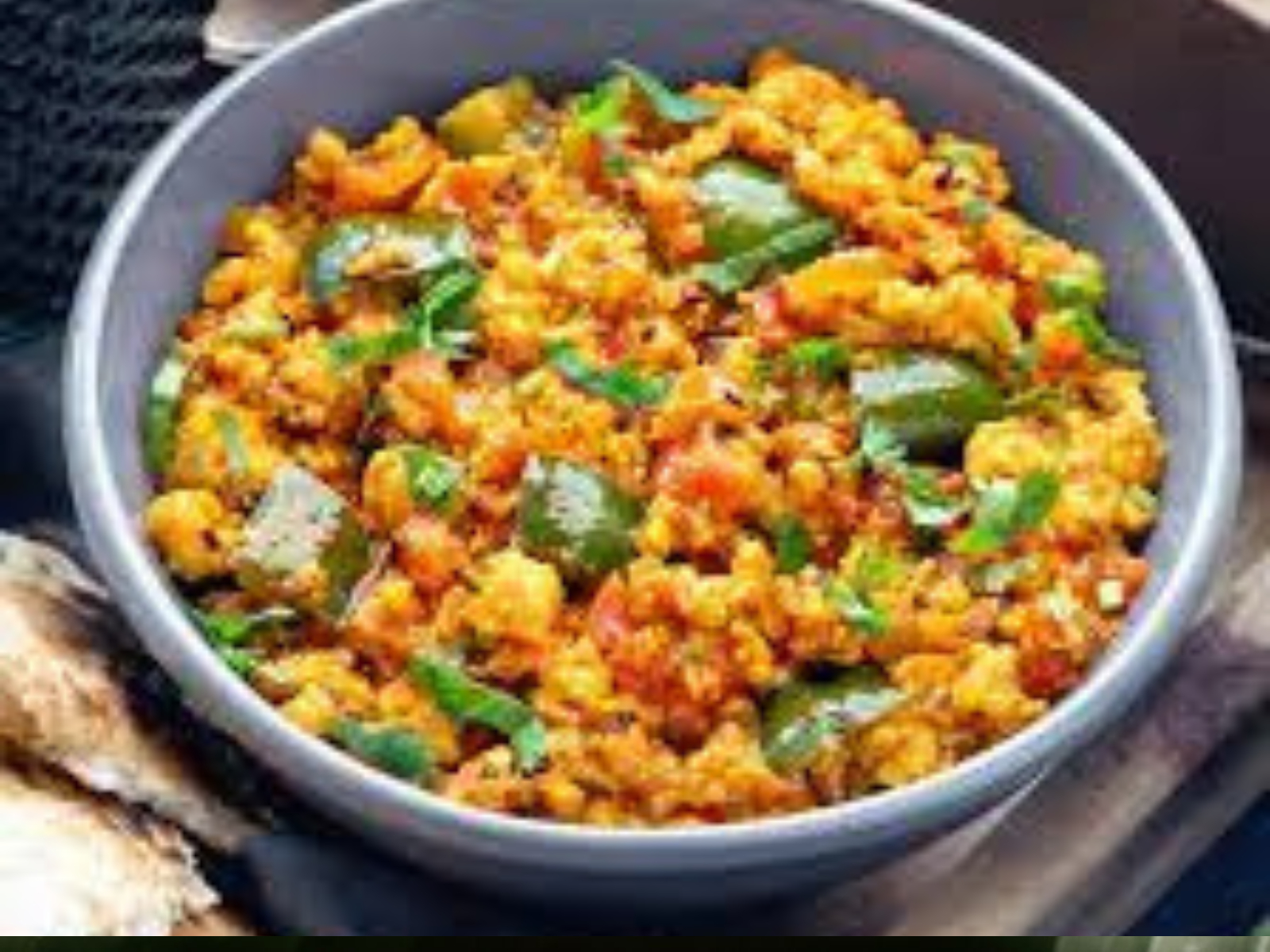 Chilli Paneer Bhurji.