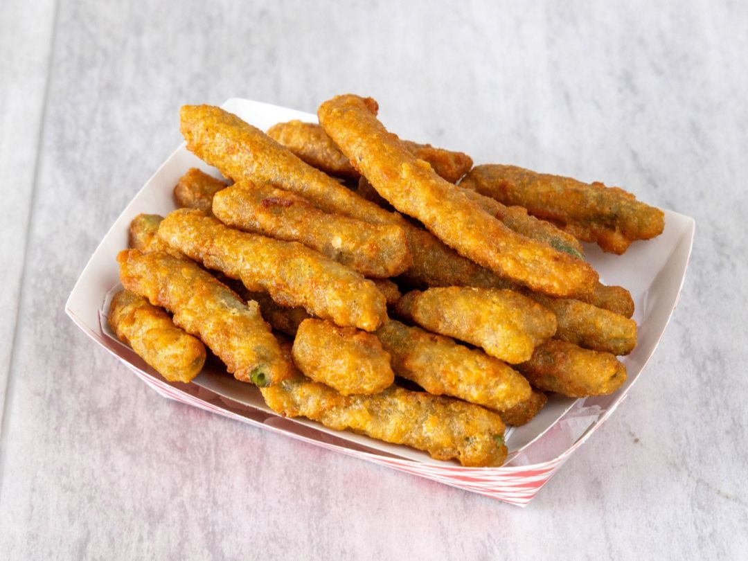 Crispy Battered Green Beans.