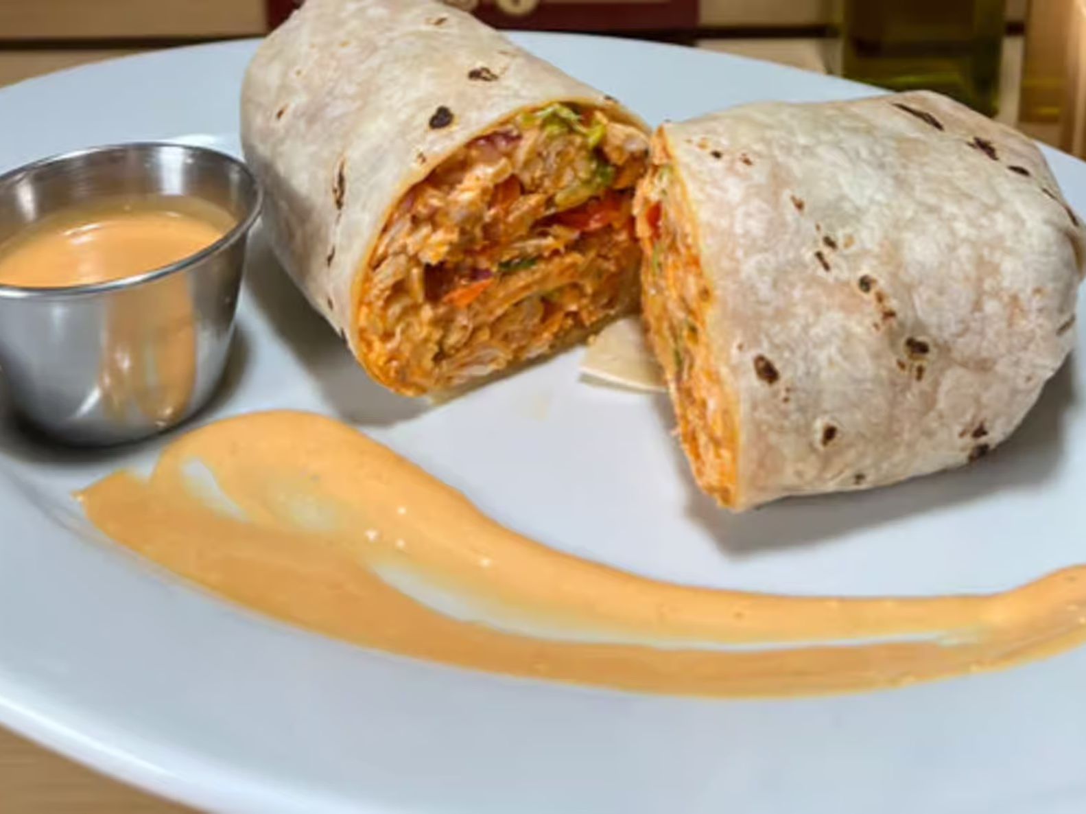 Buffalo Chicken Wrap.