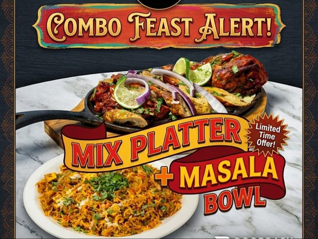 Mix Platter + Masala Bowl.
