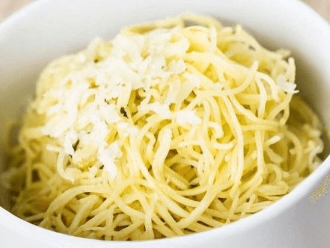 Kids Spaghetti Butter & Cheese.