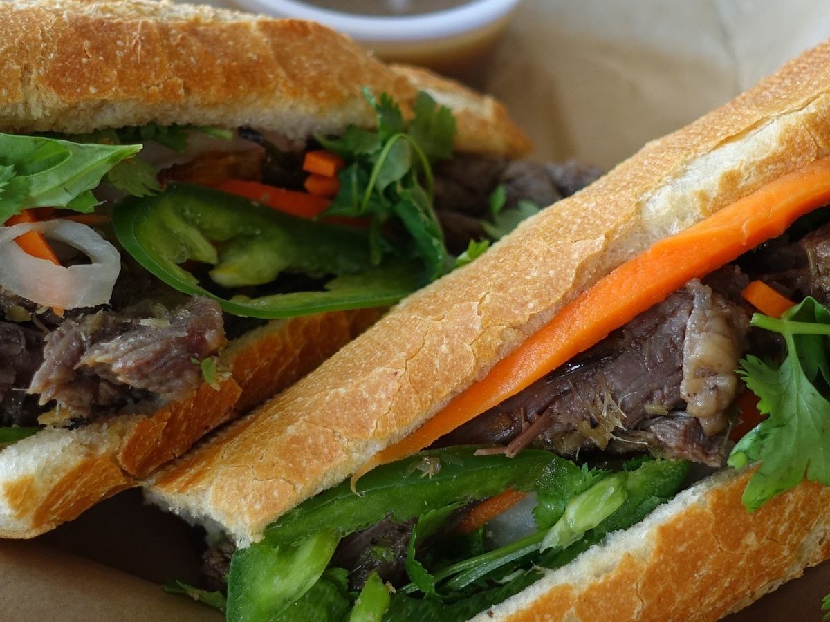 Bo Xao/ Beef Steak Sandwich