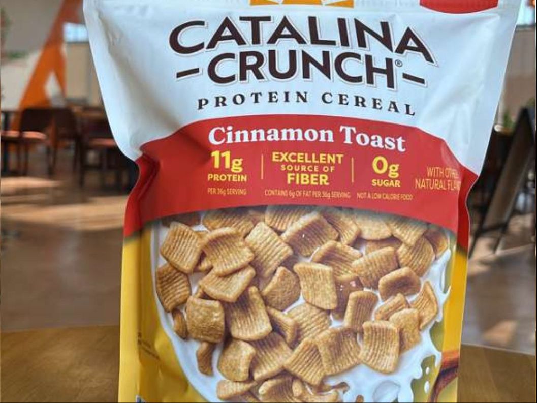 Catalina Crunch Protein Cereal.