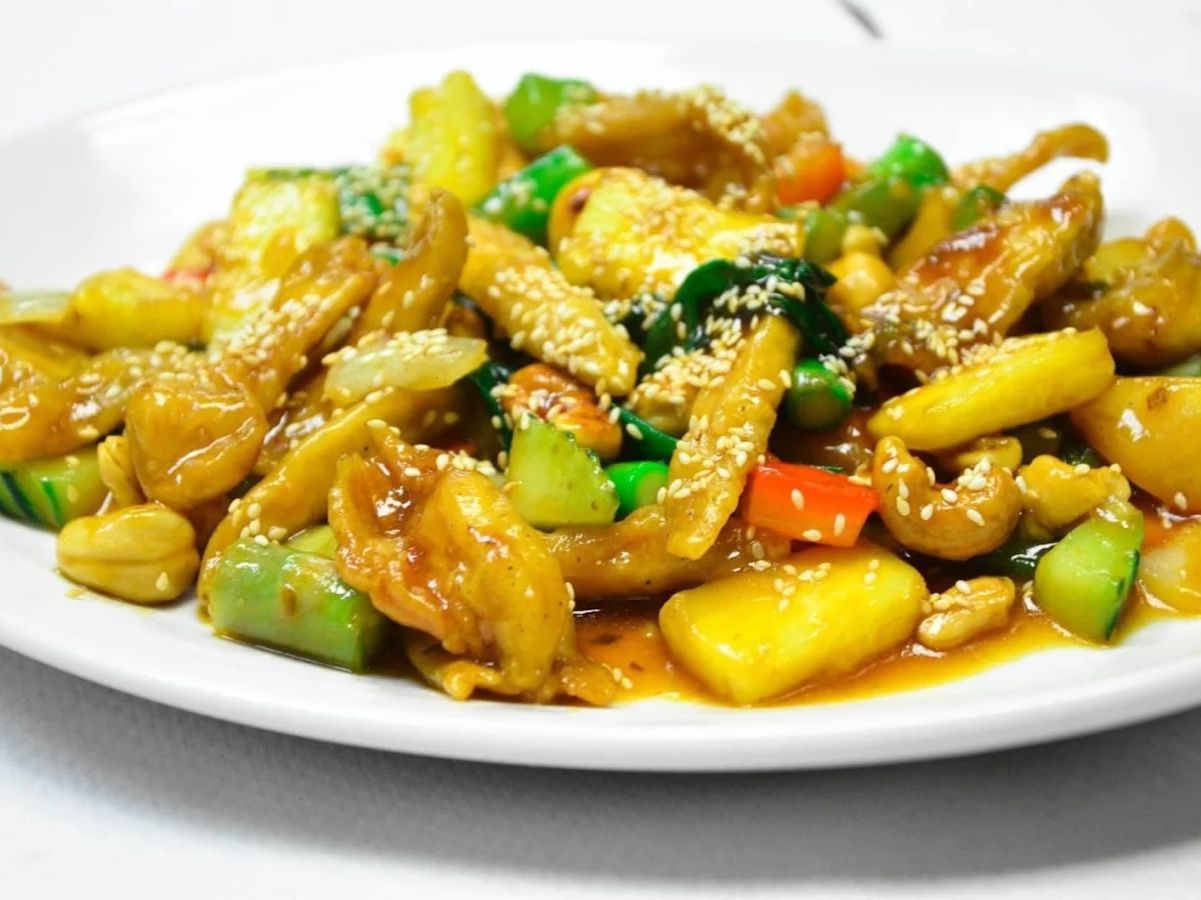 Sweet Sour Chicken.