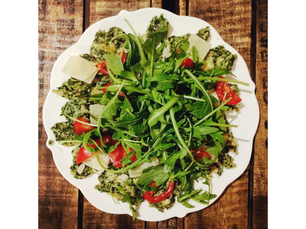 Certifiable Spinach Salad.