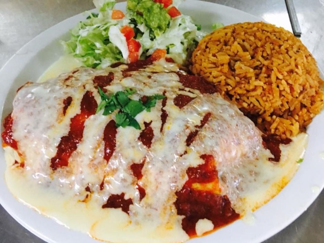 Chipotle Red N Cheesedip Wet Burrito.