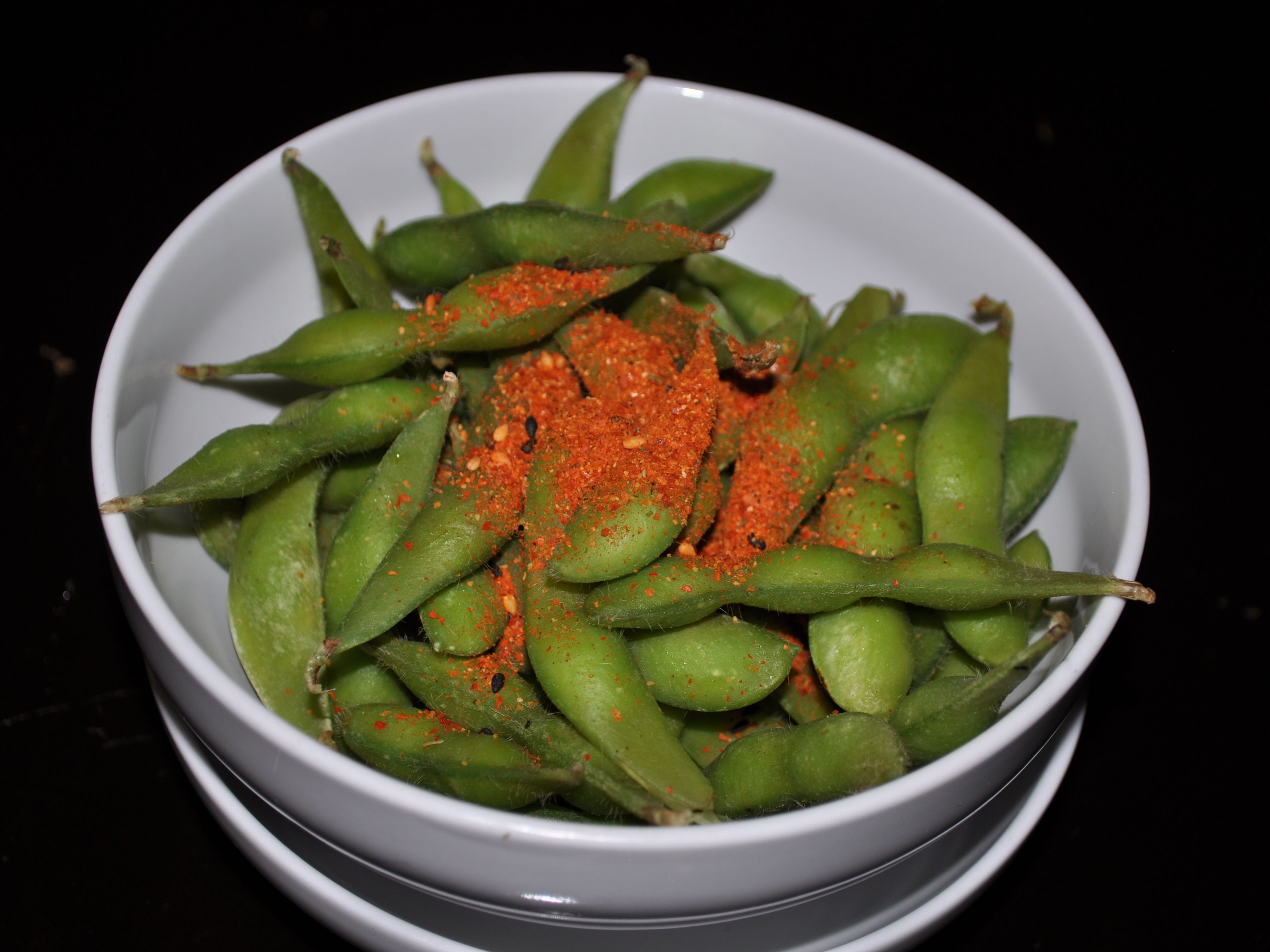 Spicy Edamame.