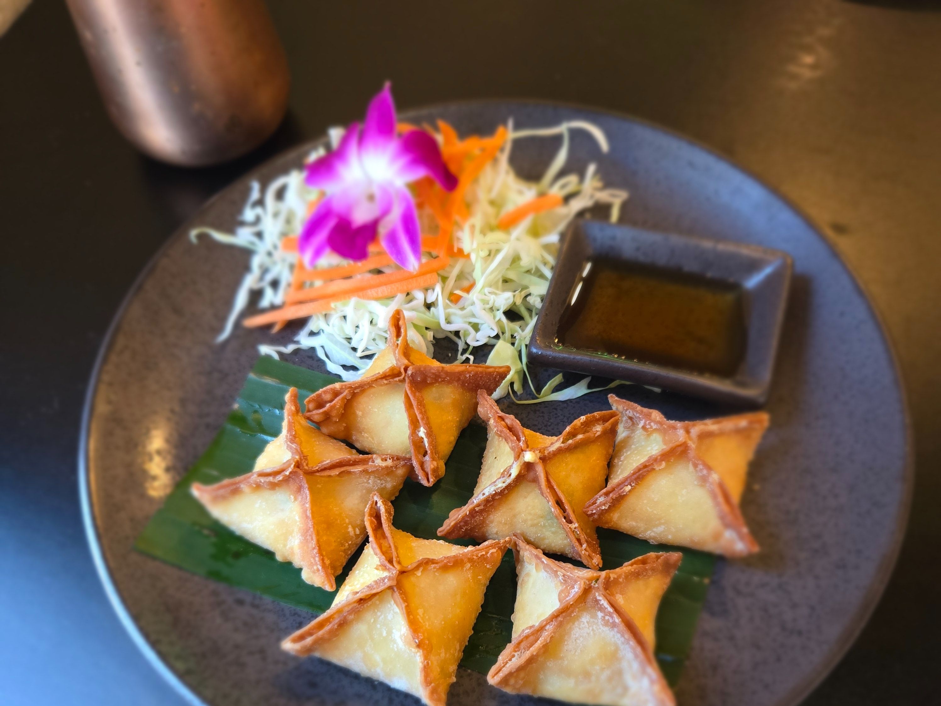 What's Zaap? Crab Rangoon.