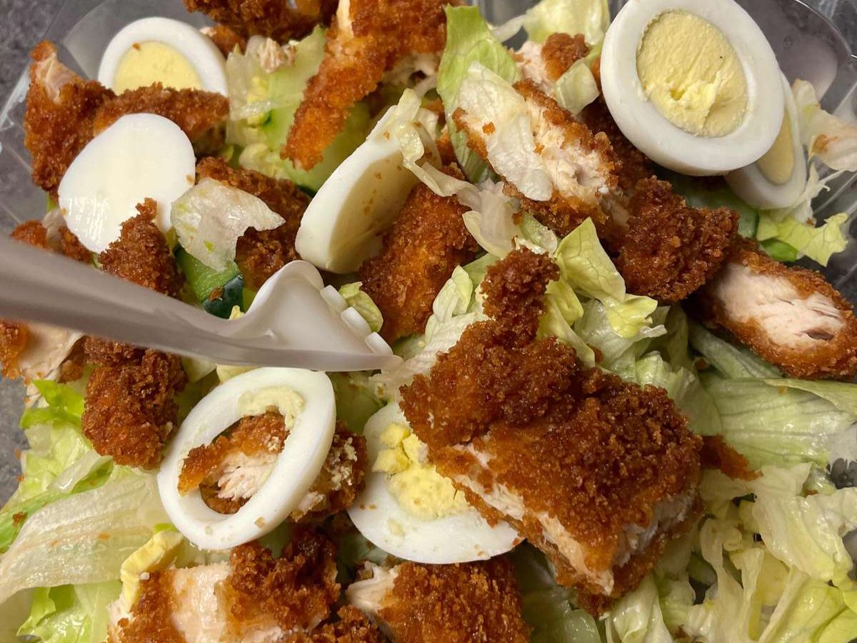 Crispy Chicken Salad.