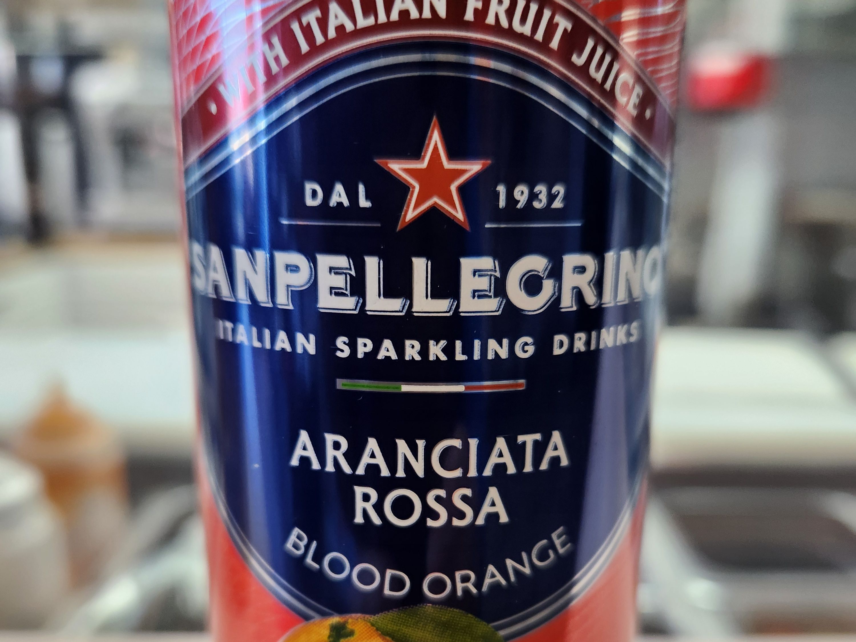 Sparkling Water Sanpellegrino Blood Orange.
