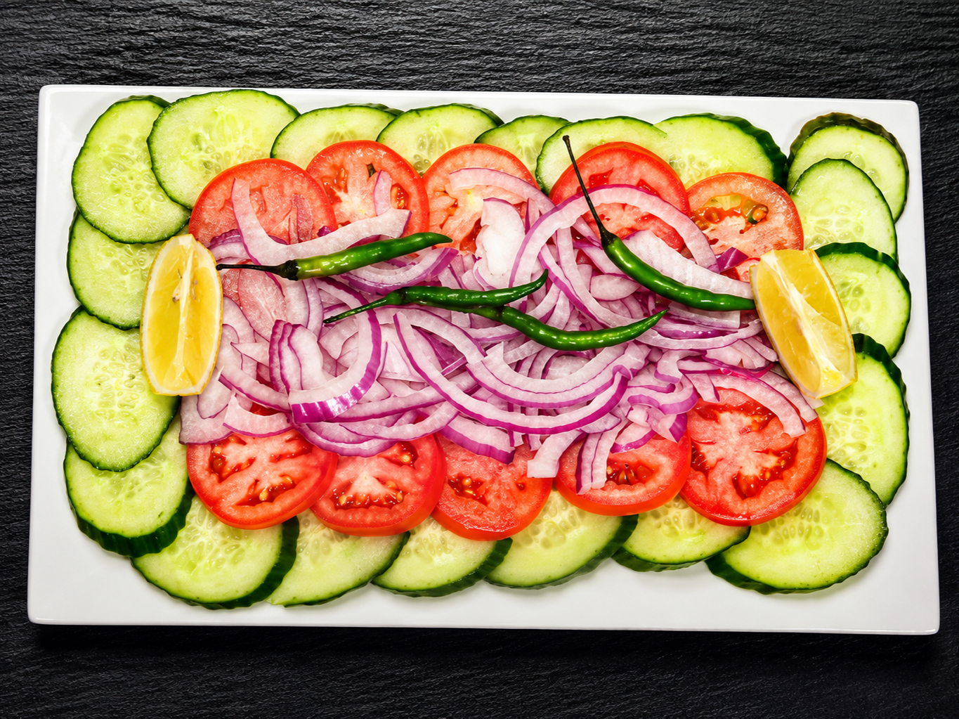 Pakwan's Garden Salad.