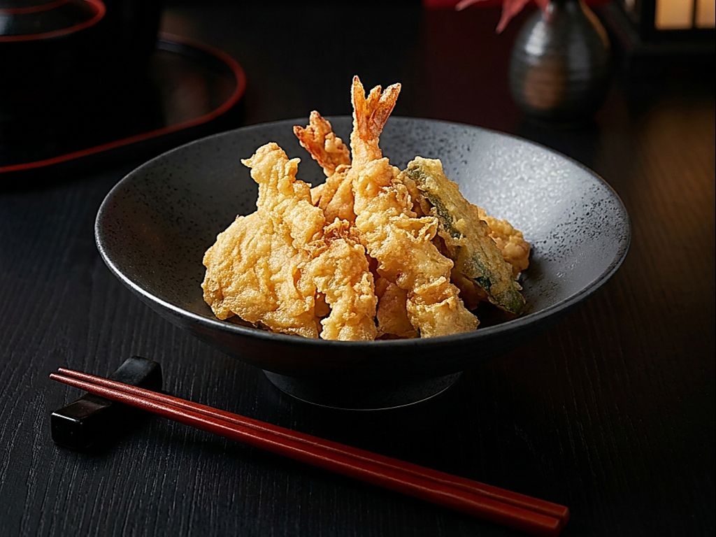 Shrimp & Veggie Tempura.