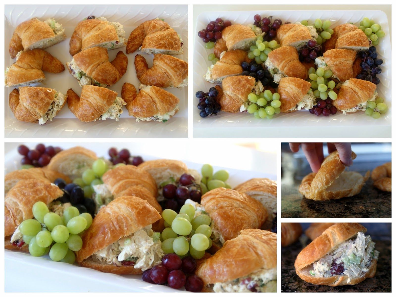 Chicken Salad Platter Sandwich.