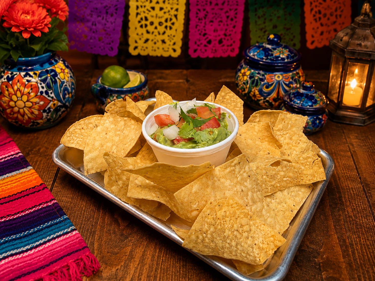 GUACAMOLE DIP.