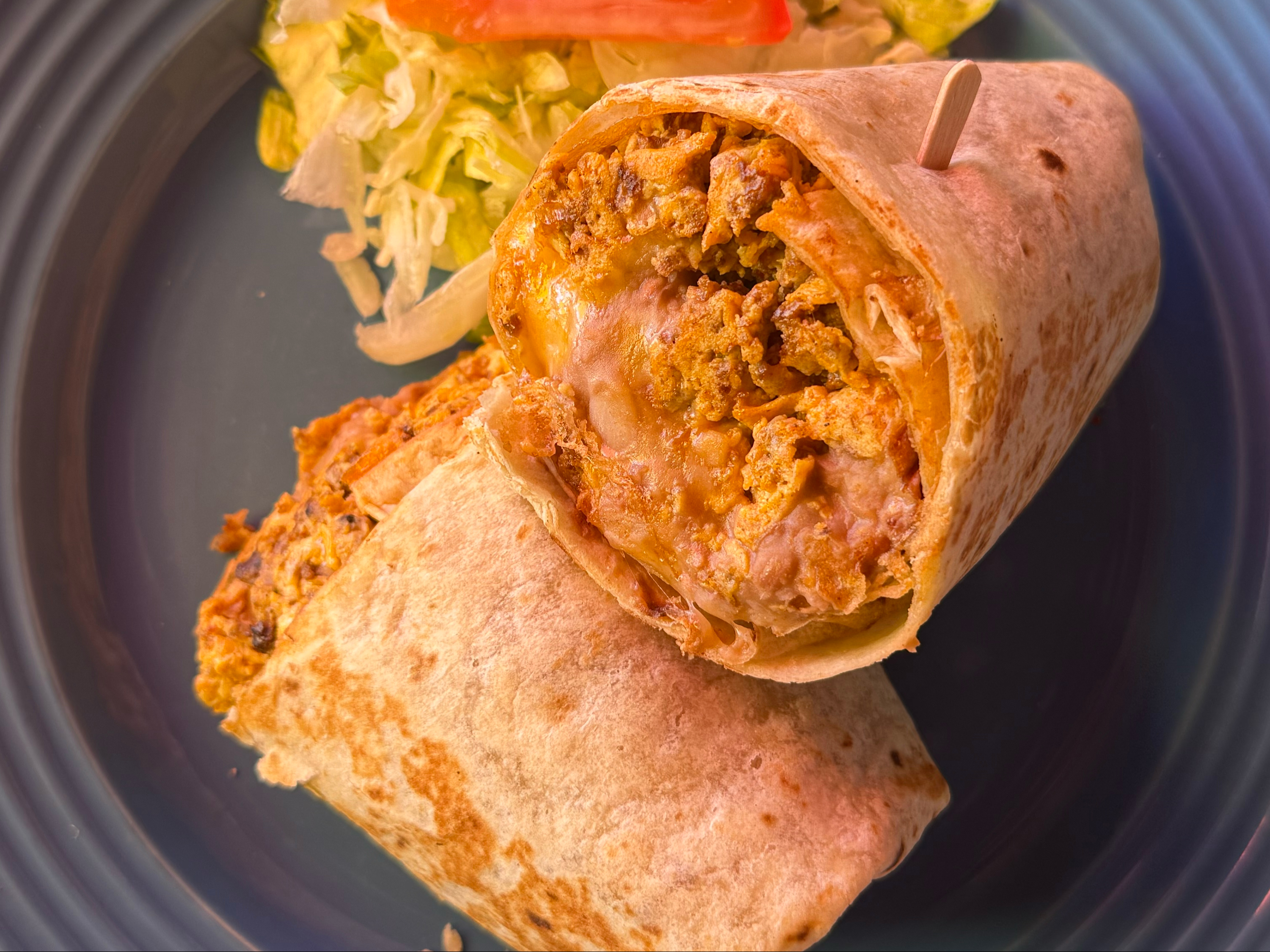 Chorizo Burrito.