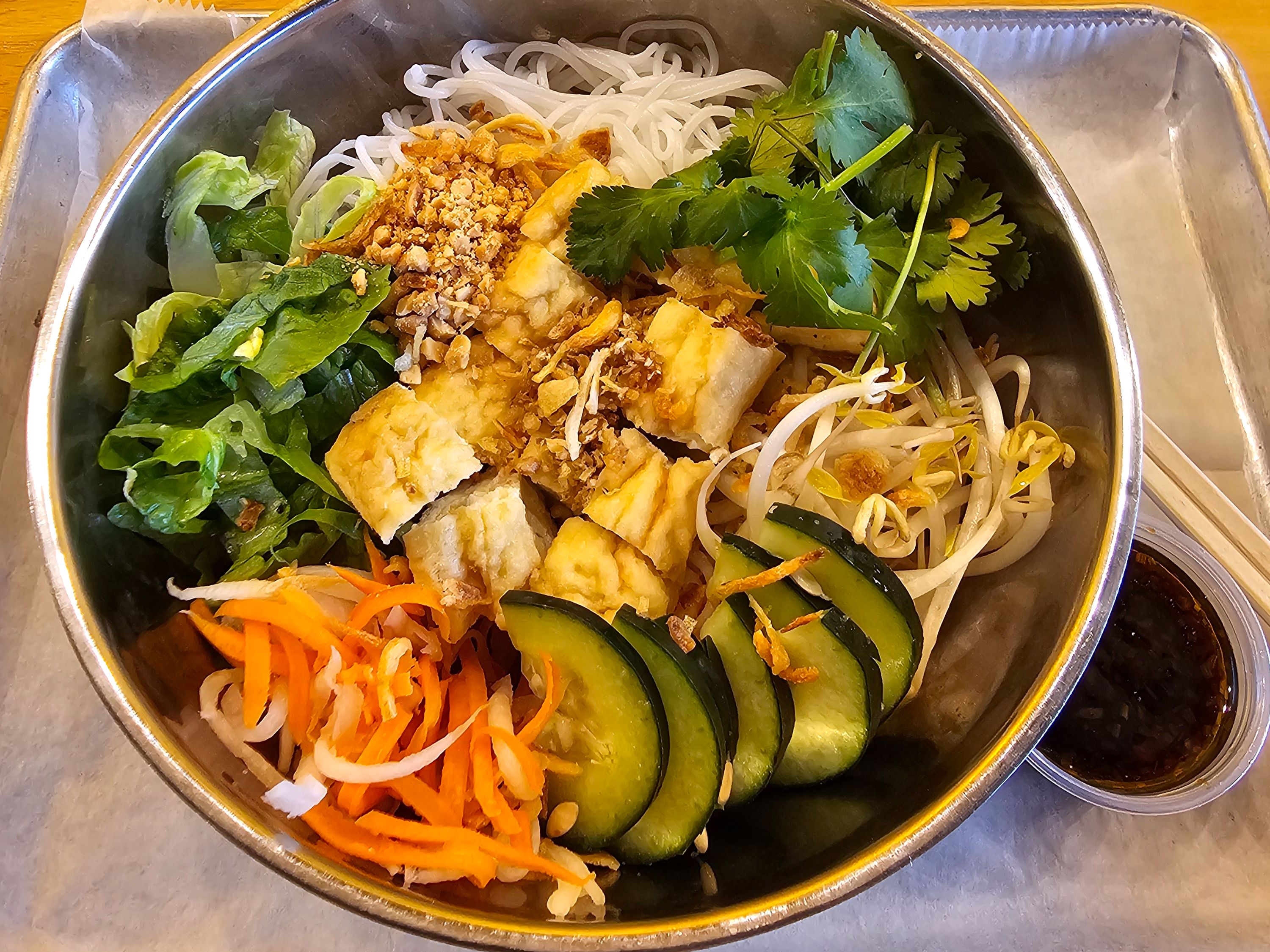 Bowl Tofu & Vegan Sauce (VG-GF) | New.