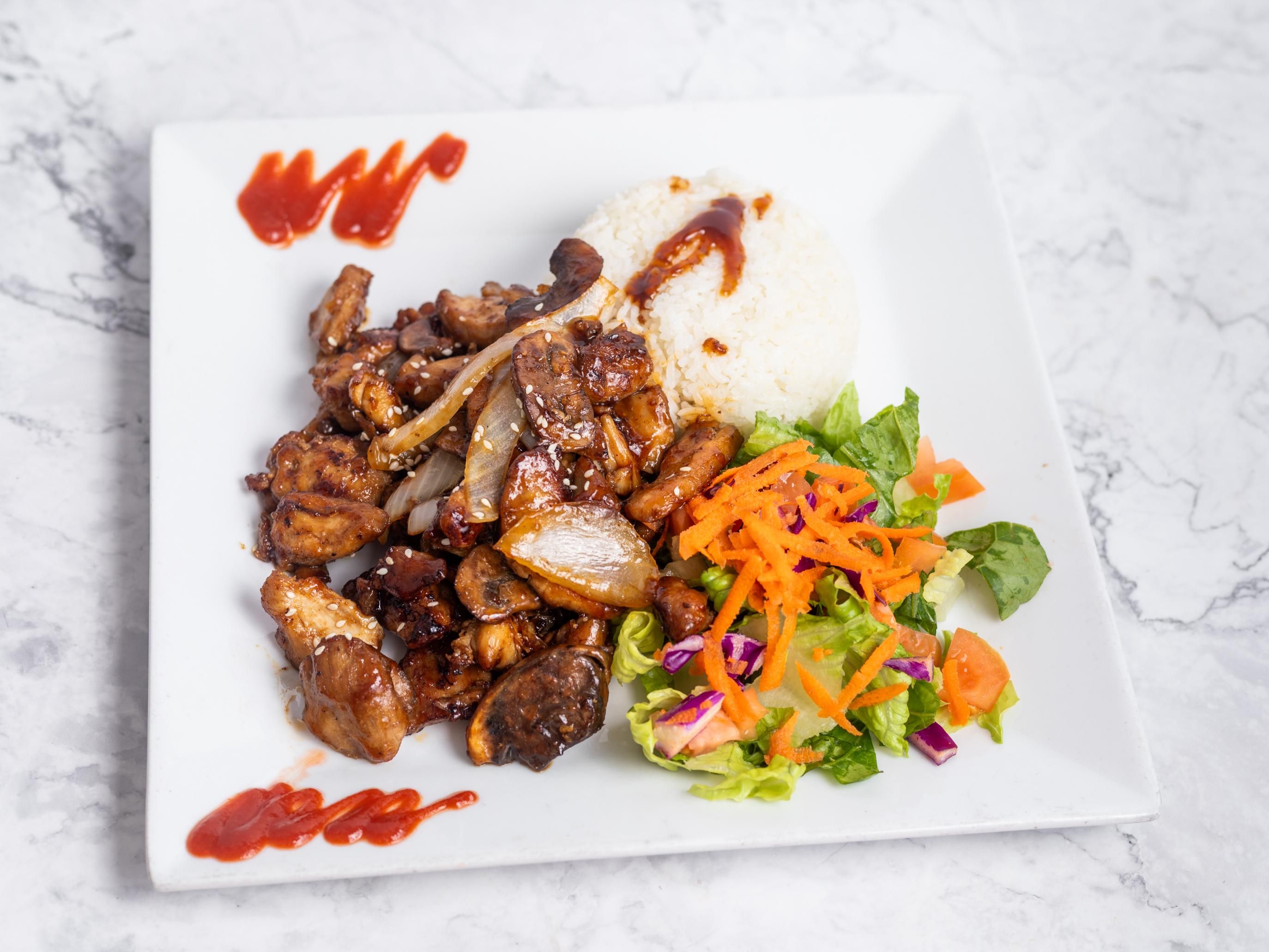 Teriyaki Chicken Bowl.
