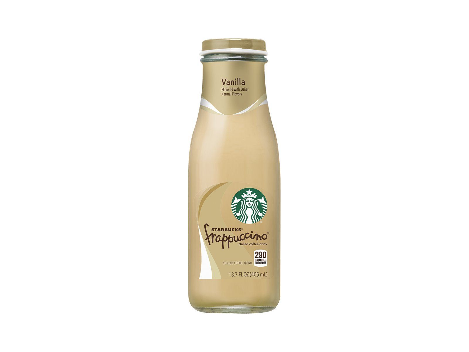 Starbucks Frappuccino Vanilla - 13.7oz Glass.