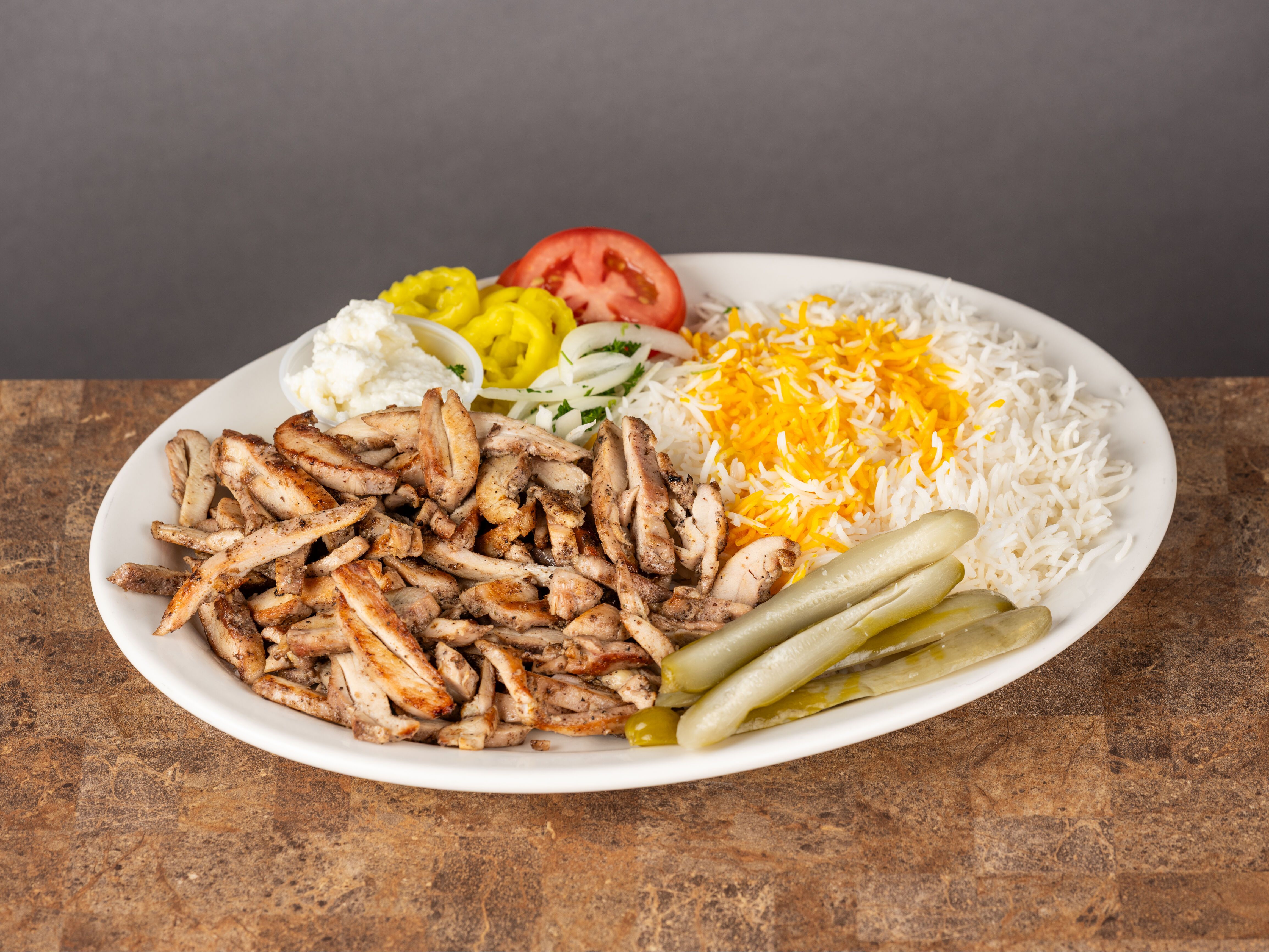 Chicken Shawarma Plate