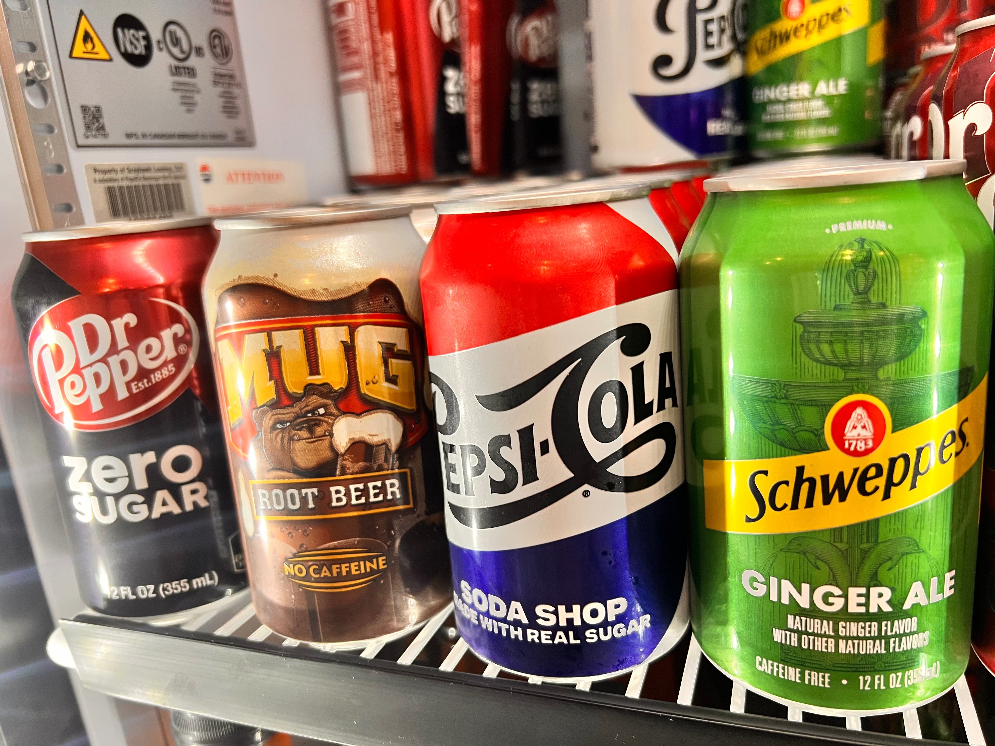 Canned Soda.