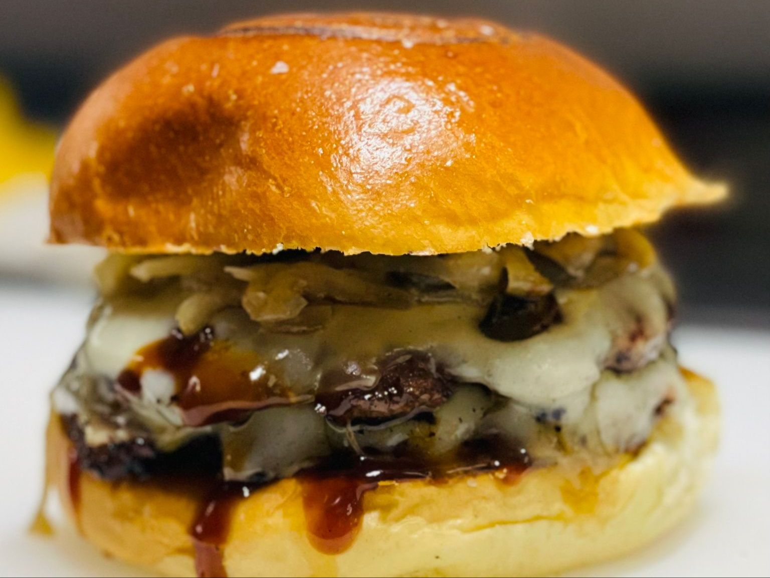 The 'Mushroom King' Burger.