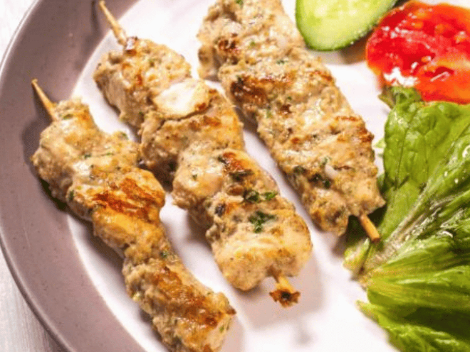 Chicken Malai Tikka Boti.