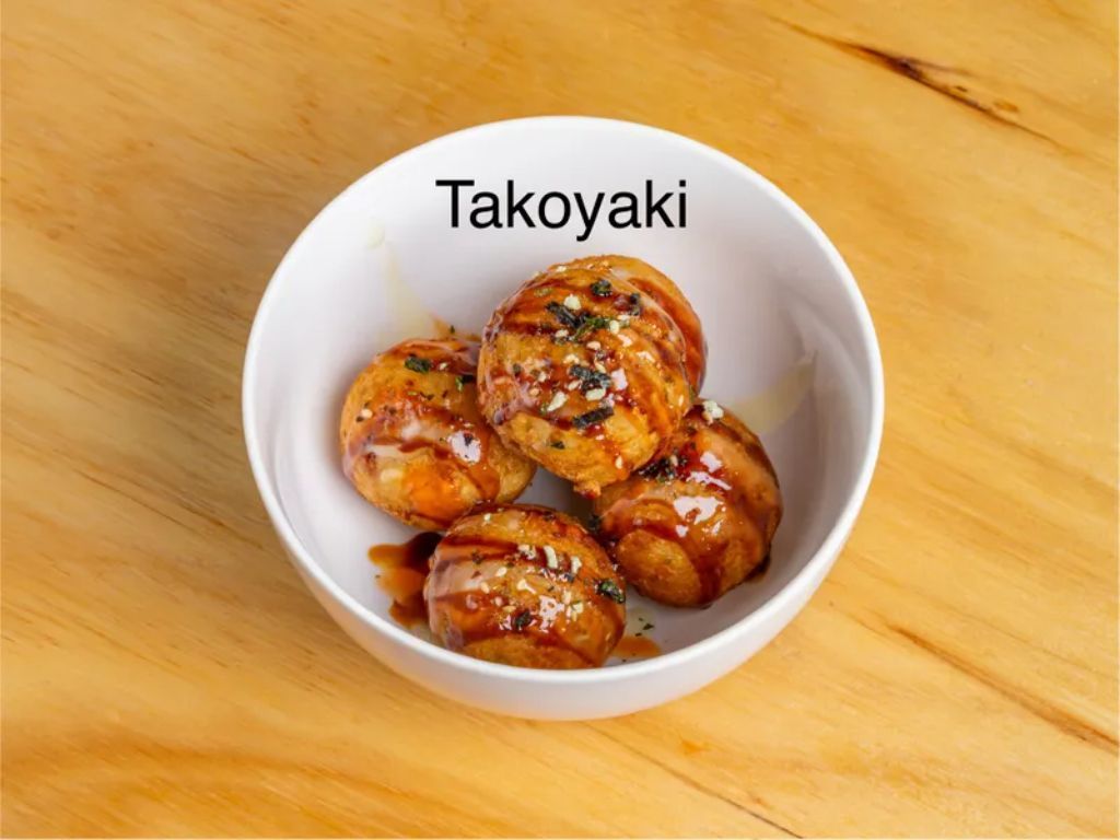 Takoyaki.