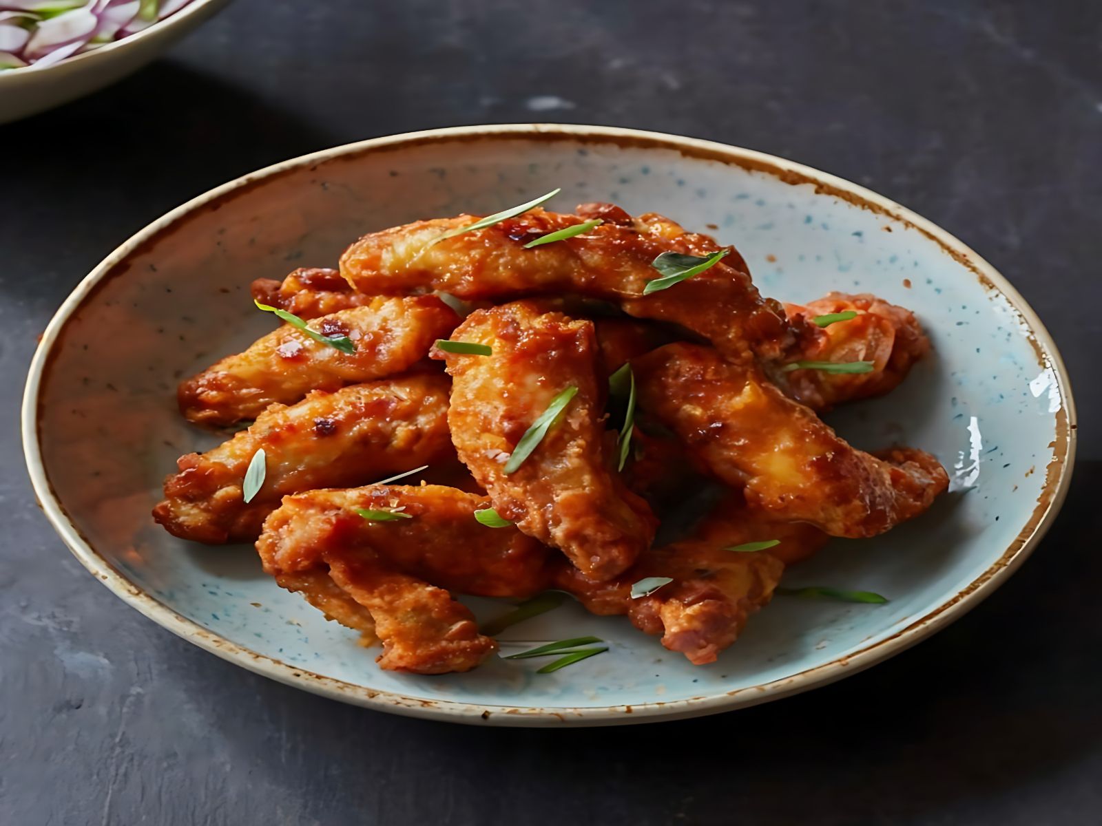 Korean Spicy Breaded Chicken (Plate Size).