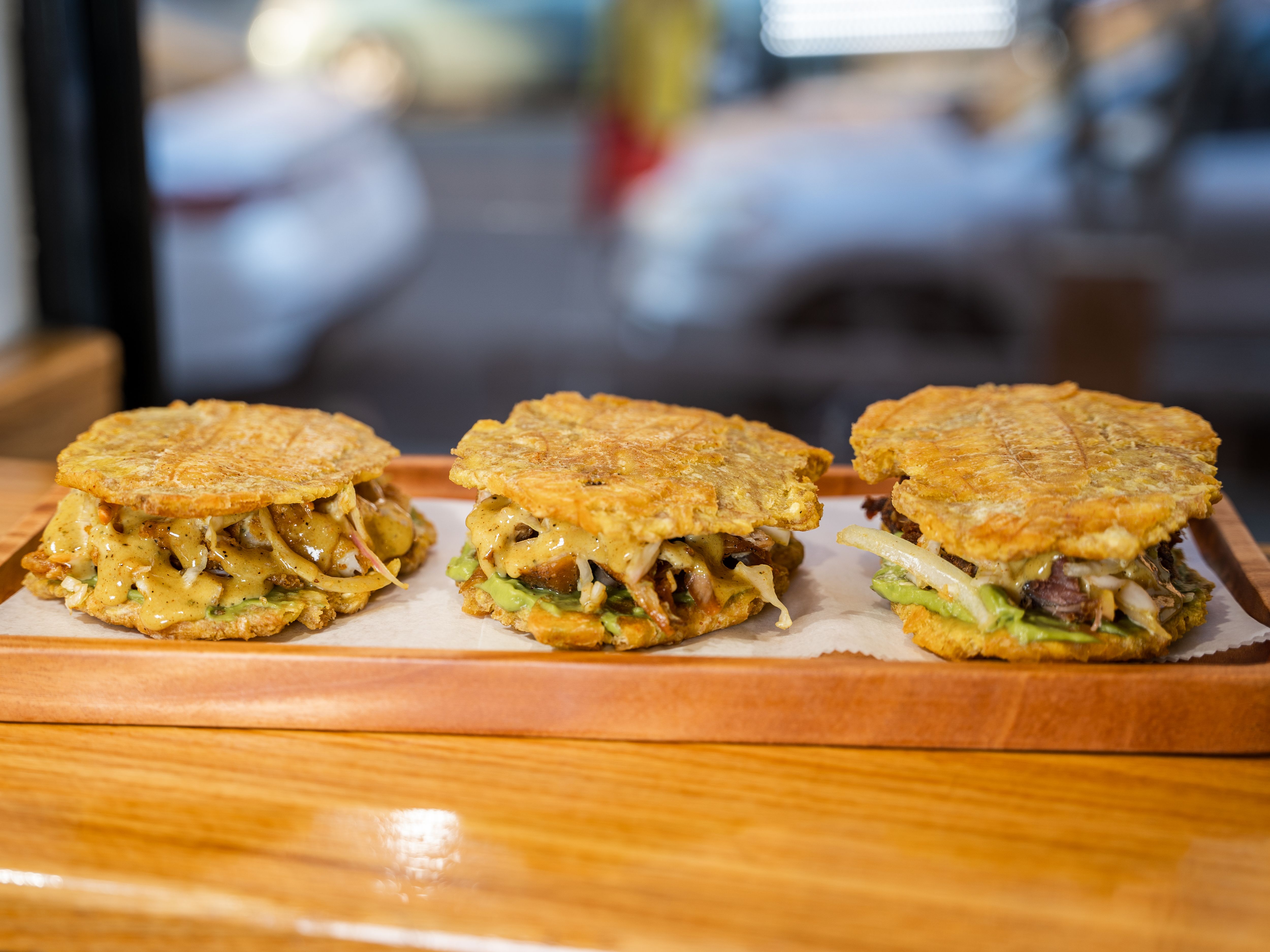 Pork plantain Sandwich Box of  12.