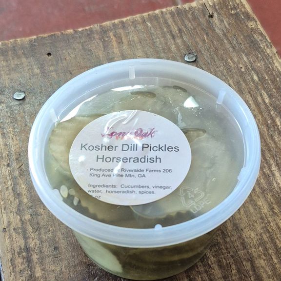 Pickles Horseradish Flavor from Lone Oak Farm